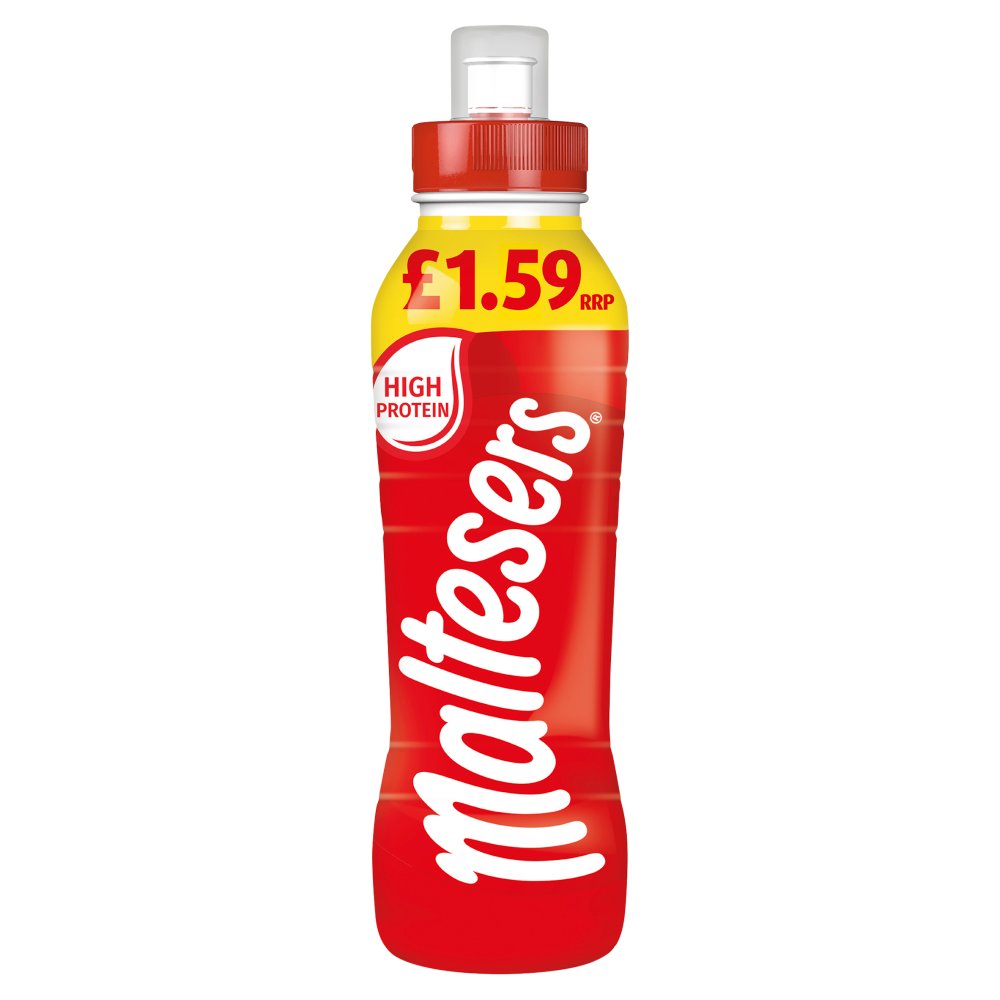 Maltesers Chocolate and malt flavoured milk drink 350ml (Pack of 8)