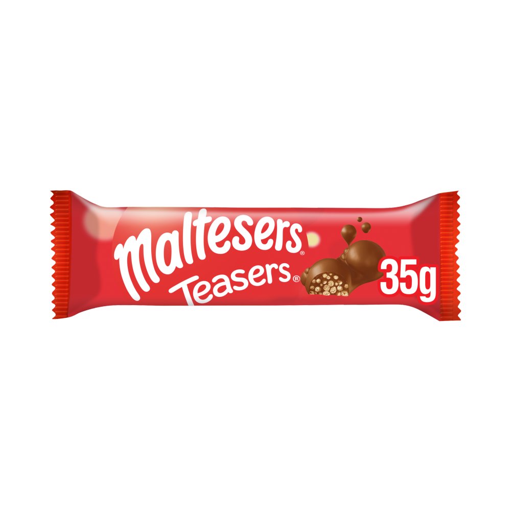 Maltesers Teasers Milk Chocolate Bar 35g (Pack of 24)