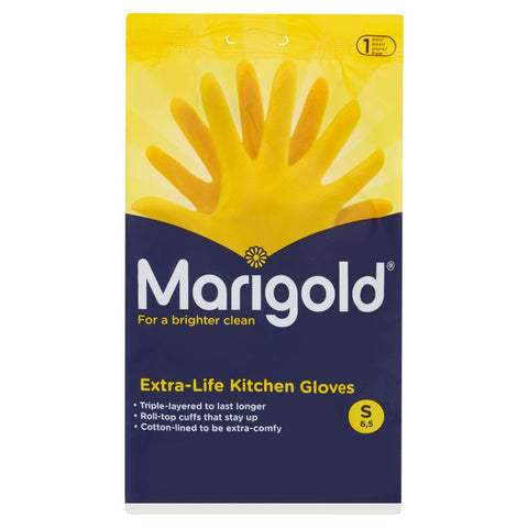 Marigold Extra-Life Kitchen Gloves S (Pack of 6)
