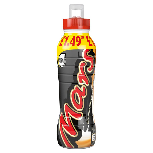 Mars Caramel Flavoured Milk Drink 350ml (Pack of 8)