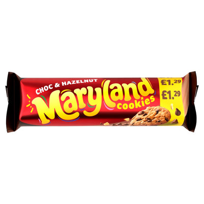 Maryland Choc & Hazelnut Cookies 200g (Pack of 12)