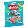 Maynards Bassetts Fizzy Fish Sweets Sharing Bag 130g (Pack of 12)