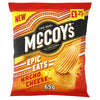 McCoy's Epic Eats Nacho Cheese Sharing Crisps 65g (Pack of 20)
