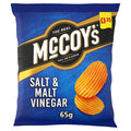 McCoy's Salt & Malt Vinegar Sharing Crisps 65g (Pack of 20)