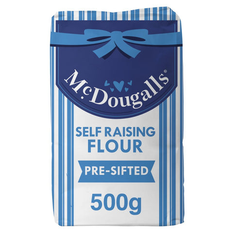 McDougalls Self Raising Flour 500g (Pack of 12)