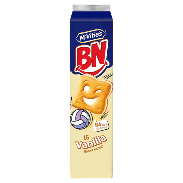 McVitie's BN 16 Vanilla Flavour Biscuits 285g (Pack of 12)