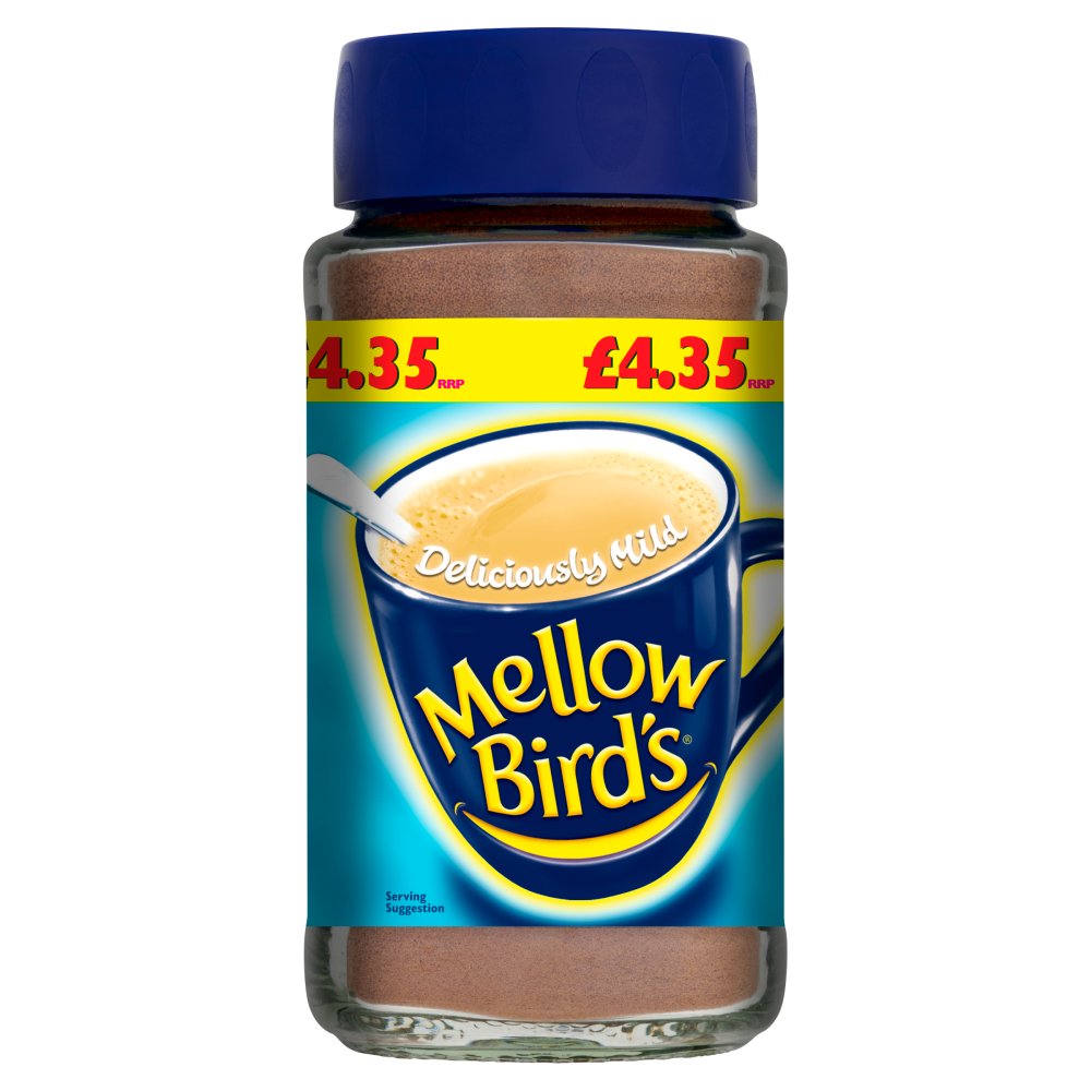 Mellow Bird's Instant Coffee 100g (Pack of 6)