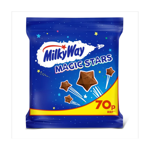 Milky Way Magic Stars Milk Chocolate Bag 33g (Pack of 36)