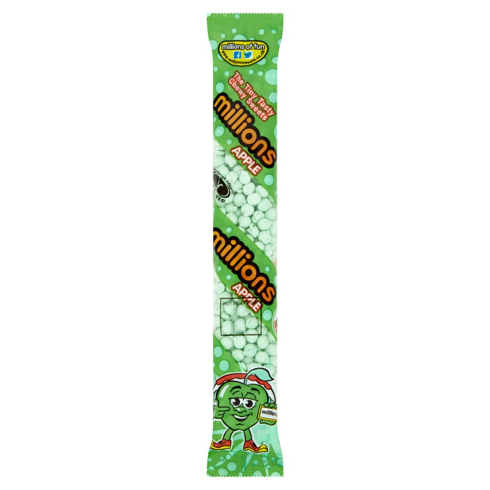 Millions Apple 55g (Pack of 12)