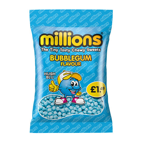 Millions Bubblegum Flavour 110g (Pack of 12)