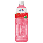 Mogu Mogu Strawberry Flavored Drink with Nata De Coco 1,000ml (Pack of 1)