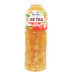 Mogu Mogu Nata De Coco Drink Peach Ice Tea 450ml x 6 (Pack of 4)