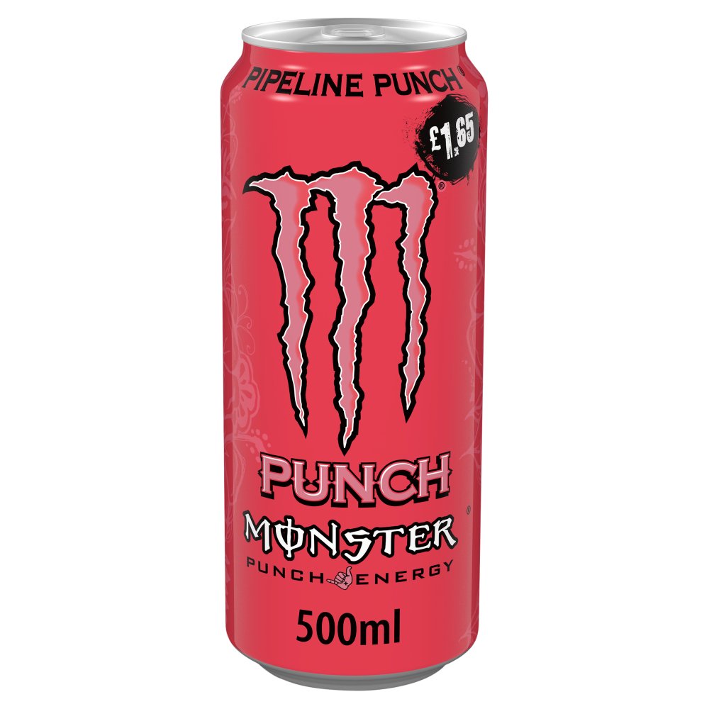Monster Energy Drink Pipeline Punch 500ml (Pack of 12)