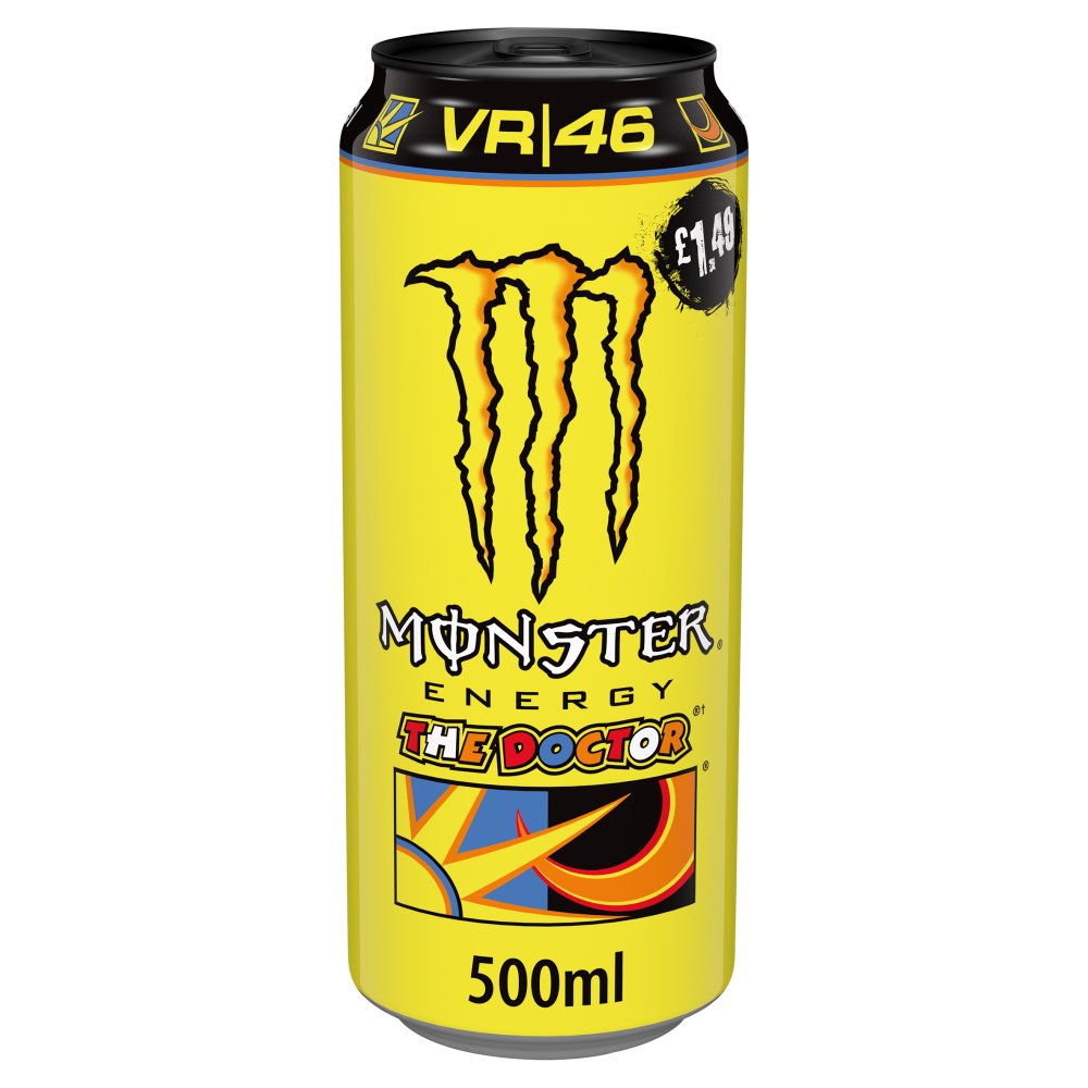 Monster Energy Drink Rossi VR46 500ml (Pack of 12)