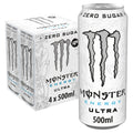 Monster Energy Drink Ultra Zero Sugar 500ml (Pack of 4)