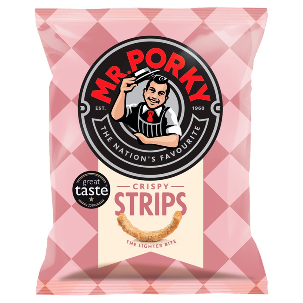 Mr. Porky Crispy Strips 20g (Pack of 12)