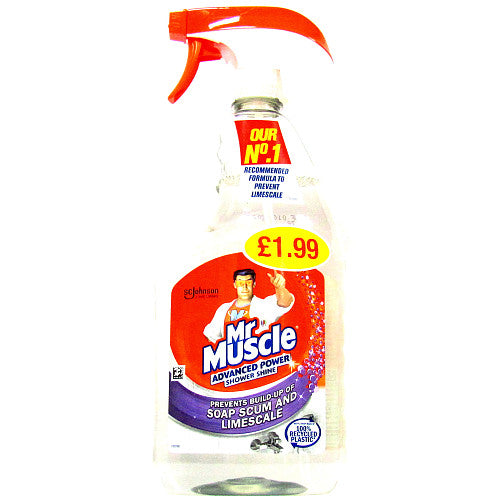 Mr Muscle Advance Shower 750ml (Pack of 6)