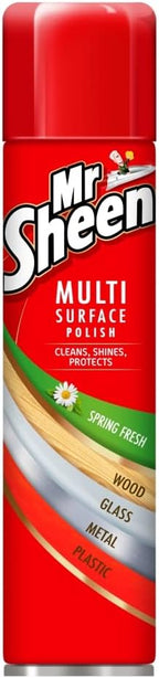 Mr Sheen Polish Spring Fresh 250ml (Pack of 6)