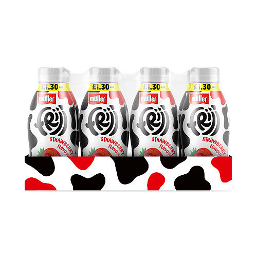 Muller Frijj Strawberry 330ml (Pack of 12)