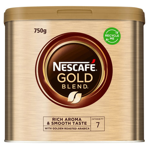 NESCAFE Gold Blend Instant Coffee 750g Tin (Pack of 1)