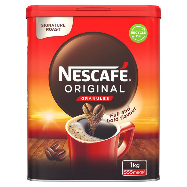 NESCAFE Original Instant Coffee 1kg Tin (Pack of 1)