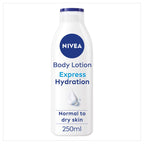 NIVEA Express Hydration Body Lotion Normal Skin 250ML (Pack of 6)