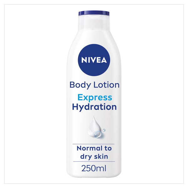 NIVEA Express Hydration Body Lotion Normal Skin 250ML (Pack of 6)