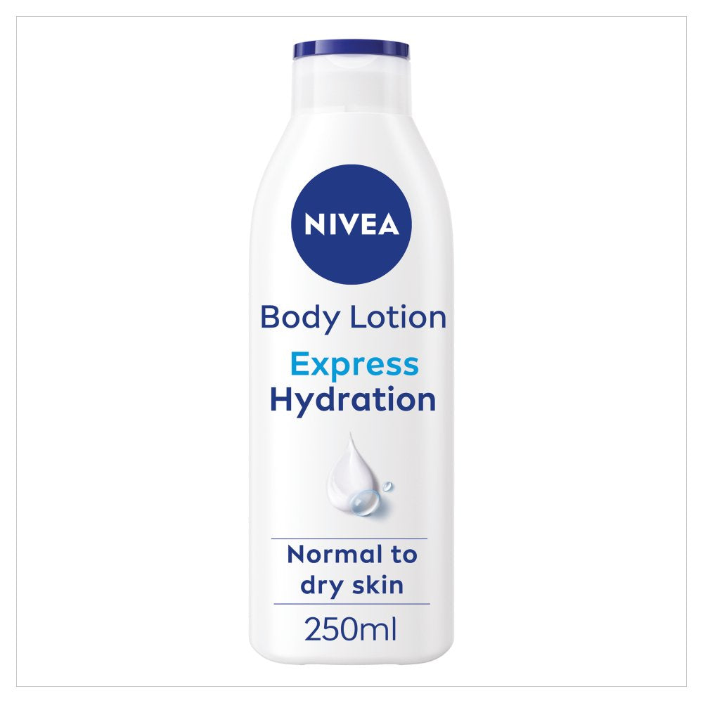 NIVEA Express Hydration Body Lotion Normal Skin 250ML (Pack of 6)