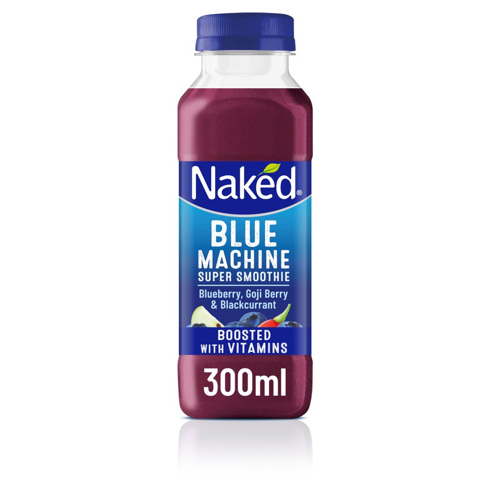 Naked Blue Machine Super Smoothie 300ml (Pack of 9)