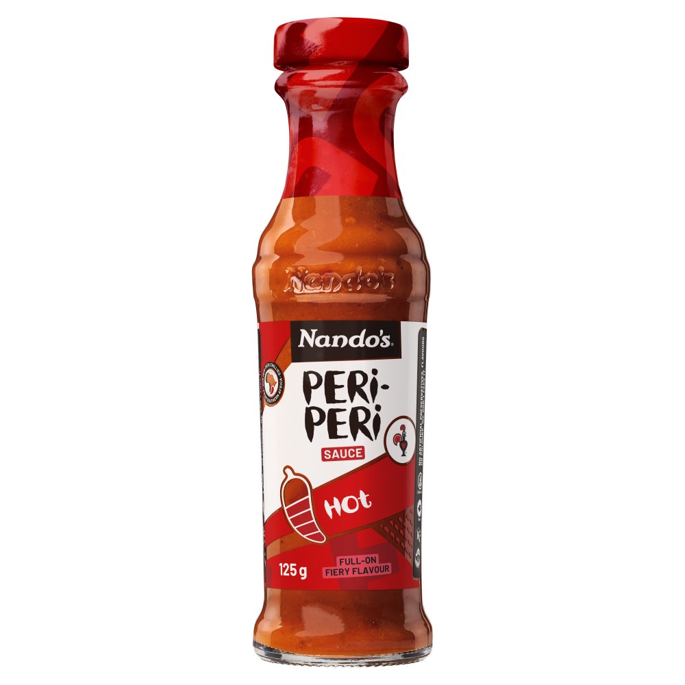 Nando's Peri-Peri Sauce Hot 125g (Pack of 6)