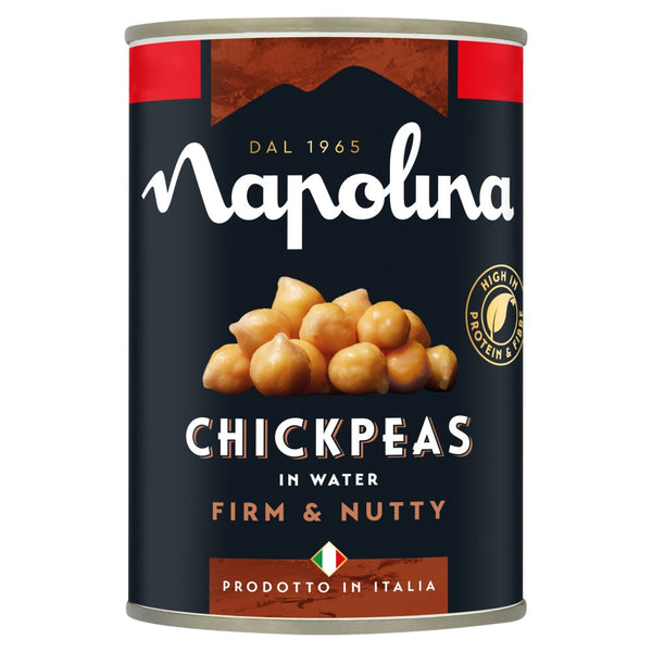 Napolina Chickpeas in Water 400g (Pack of 12)