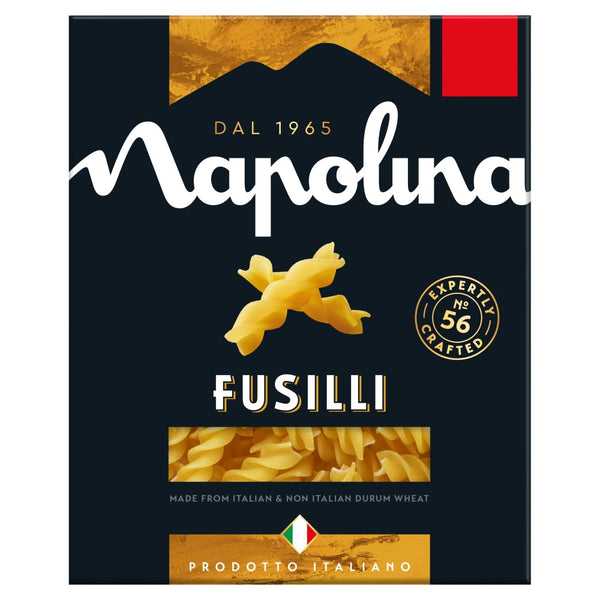 Napolina Fusilli Pasta 400g (Pack of 6)
