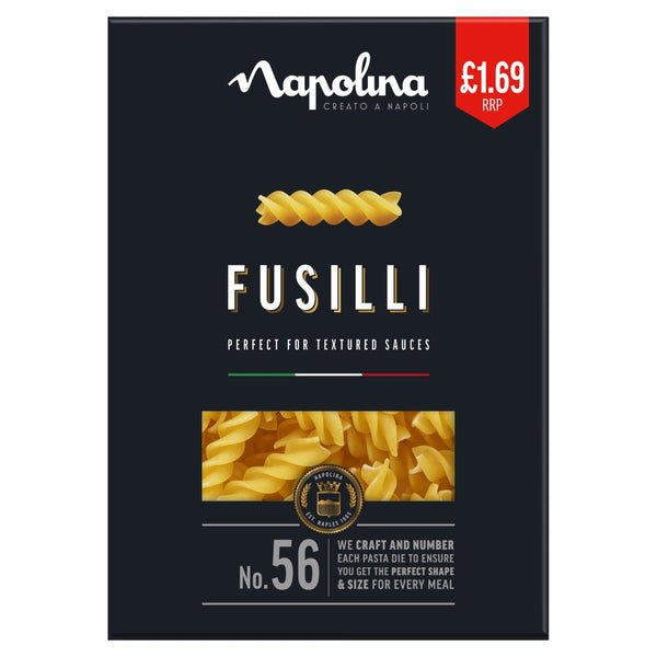 Napolina Fusilli Pasta 500g (Pack of 6)