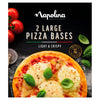 Napolina Large Pizza Bases 2 x 150g (300g) (Pack of 12)