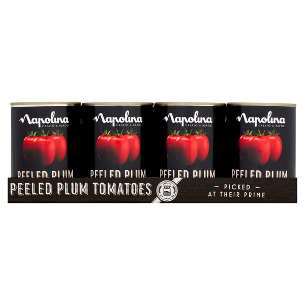 Napolina Peeled Plum Tomatoes 400g (Pack of 12)