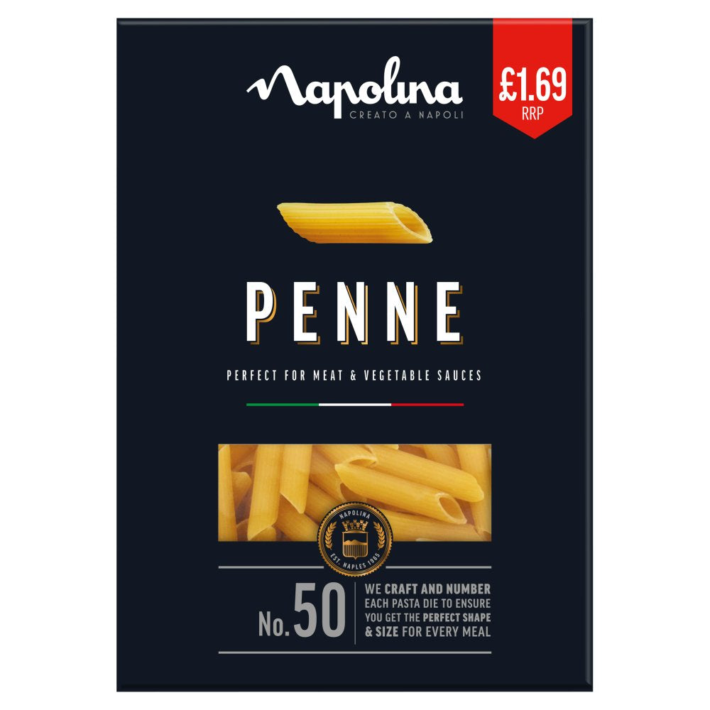 Napolina Penne Pasta 500g (Pack of 6)