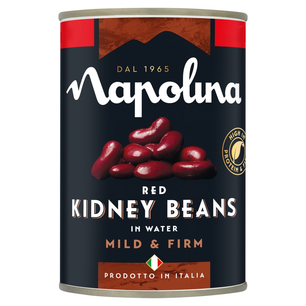 Napolina Red Kidney Beans in Water 400g (Pack of 12)