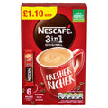 Nescafe 3in1 Original Instant Coffee 6 x 16g (Pack of 11)