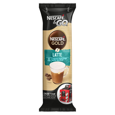 Nescafé & Go Gold Latte 8 x 23g (Pack of 1)