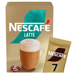 Nescafe Latte Instant Coffee 7 x 18g Sachets (Pack of 6)