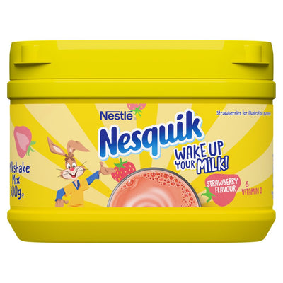 Nesquik® Strawberry Milkshake Powder 300g Tub (Pack of 10)