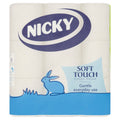 Nicky Soft Touch Toilet Tissue 9Roll (Pack of 5)