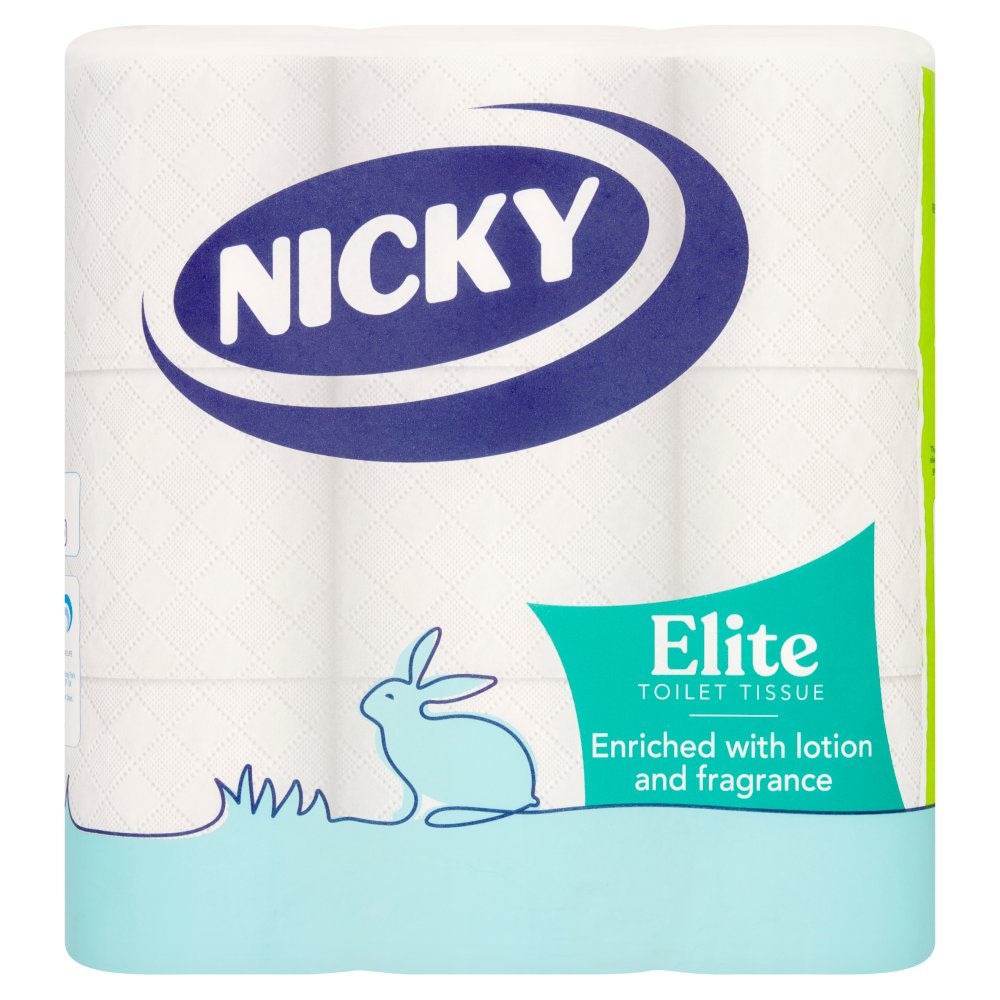 Nicky Elite Toilet Tissue 9Roll (Pack of 5)