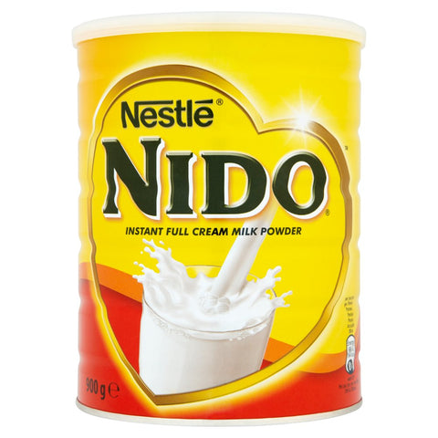 Nido Instant Full Cream Milk Powder Tin 900g (Pack of 1)