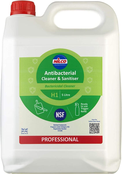Nilco Professional Antibacterial Cleaner & Sanitiser H1 (5Litre) (Pack of 1)