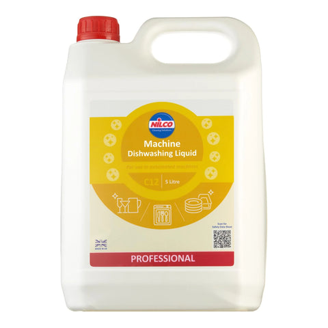 Nilco Cleaning Solutions Professional Machine Dishwashing Liquid C12 (5Litre) (Pack of 1)