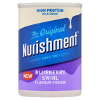 Nurishment The Original Blueberry Swirl Flavour Fusion Milk Drink 400g (Pack of 12)