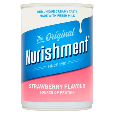 Nurishment The Original Strawberry Flavour 400g (Pack of 12)