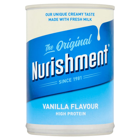 Nurishment The Original Vanilla Flavour 400g (Pack of 12)