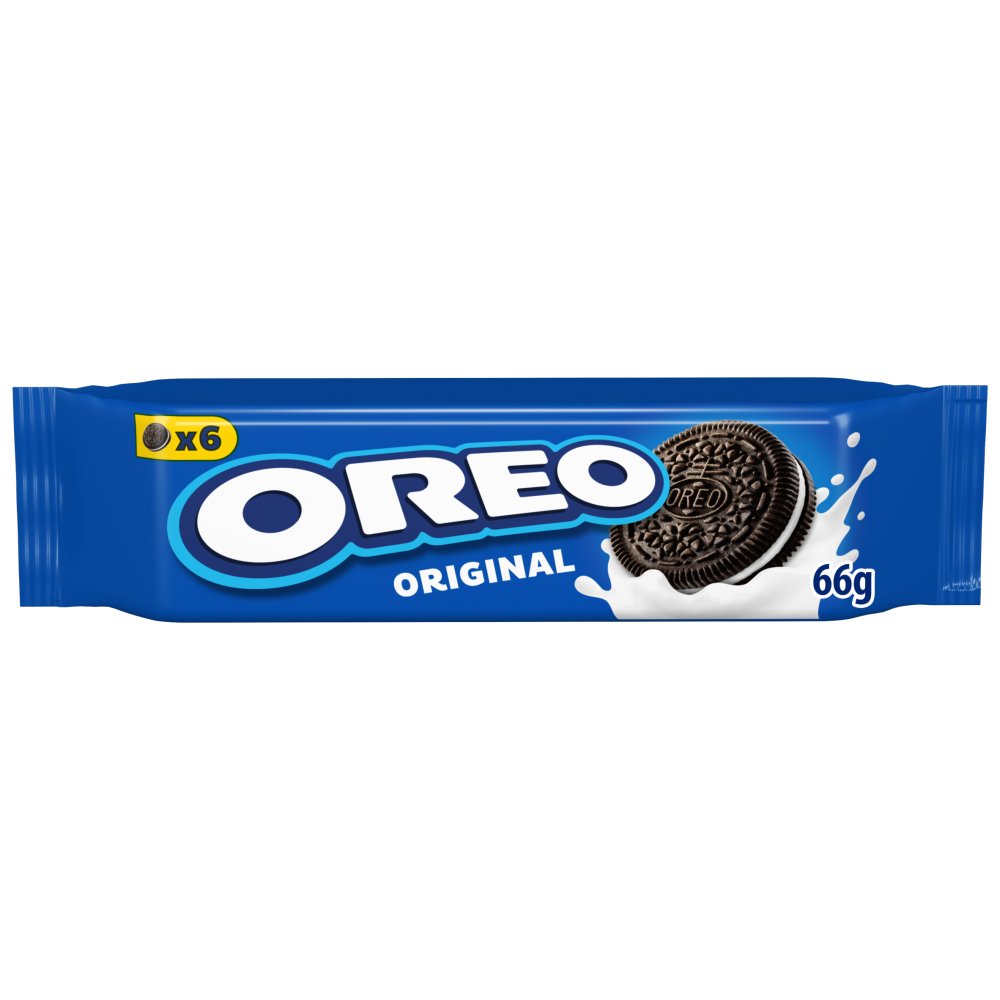 OREO Original Vanilla Sandwich Biscuits 66g (Pack of 20)